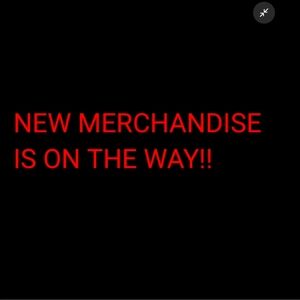 New merchandise is coming!